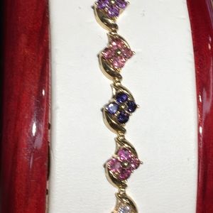 Gemstone Bracelet 14K Gold